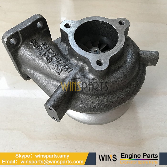 49179-02800 279-7860 2797860 Mitsubishi S6K TURBOCHARGER 3066 Engine TURBO Caterpillar 320C 320D 323D Excavator Spare Parts