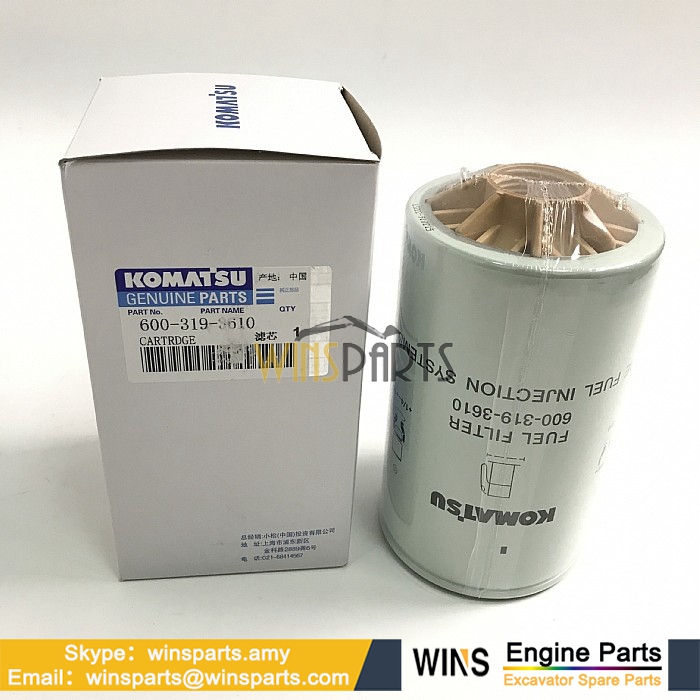 600-319-3610 6003193610 Fuel Water Separator Cartridge Assembly KOMATSU