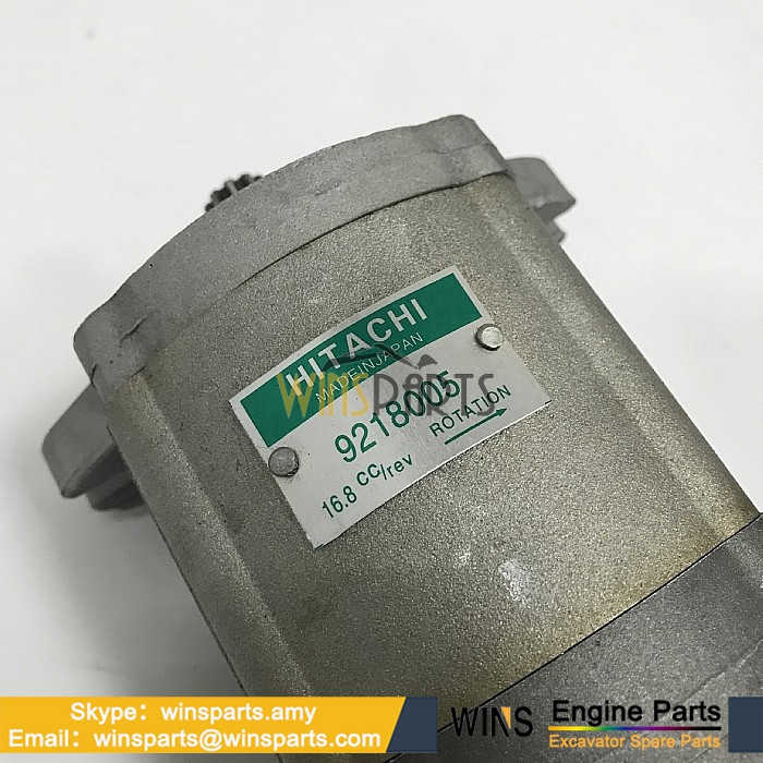 9218005 Hydraulic PUMP DEVICE GEAR PUMP Hitachi ZX120-3 ZX130K-3 ZX160LC-3 ZX200-3 ZX210H-5G ZX210K-3 John Deere 210G 225DLC 230GW 230LC 230LCR Excavator Spare Parts 