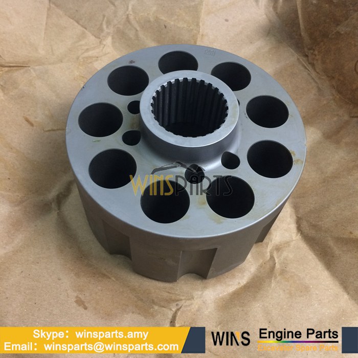 2051451 CYLINDER BLOCK Rotor Hydraulic TRAVEL MOTOR HMT36FA HM0F40FA Handok Hydraulic Hitachi (1)