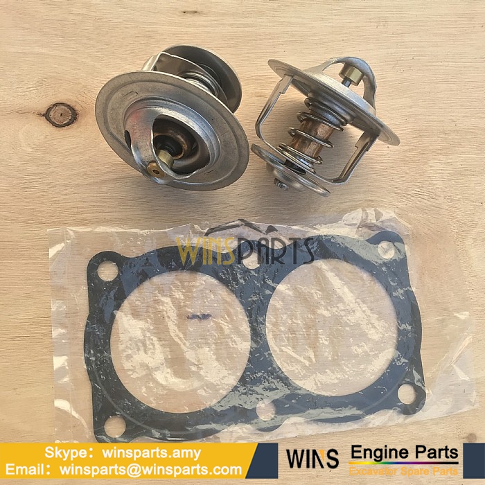 ME055402 ME120978 134824A1 VAME055402 VAME120978 MITSUBISHI FUSO 6D24 THERMOSTAT GASKET COVER Kobelco SK480LC 6D24-TEB Spare Parts (3)