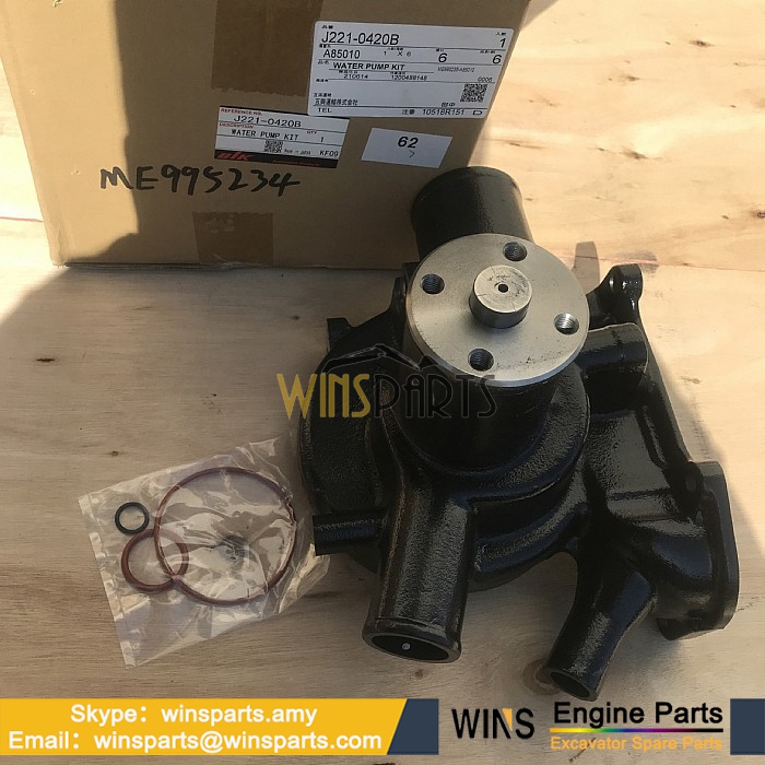 ME995234 J221-0420B 6D24 WATER PUMP JAPAN TBK