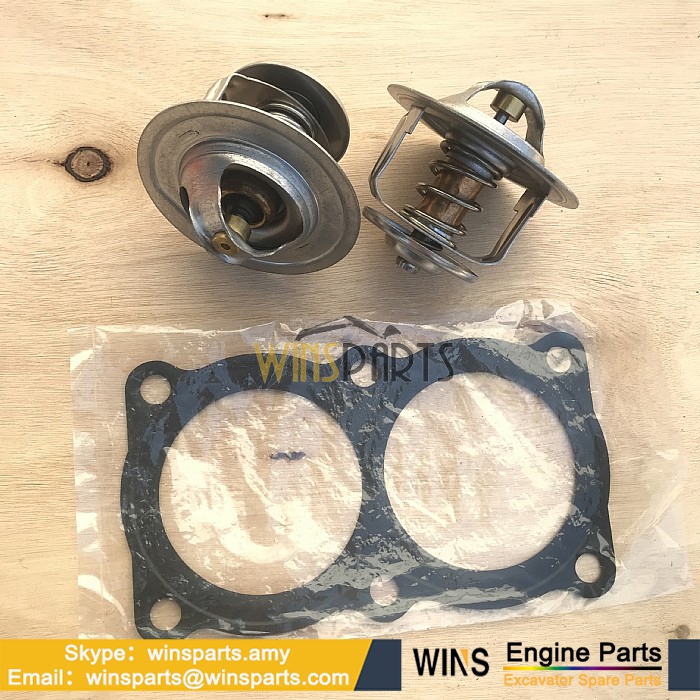 ME996003 ME996002 VAME996003 VAME996002 MITSUBISHI 6D22-TC 6D22-T ENGINE THERMOSTAT KIT Kobelco SK480-6 SK460 SK480LC-6E Spare Parts 