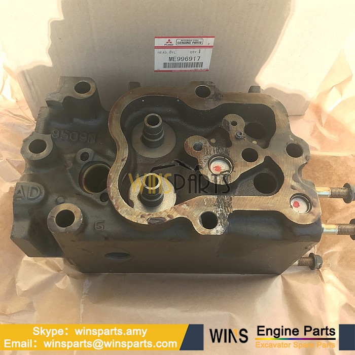 ME996917 ME996916 VAME996916 VAME996917 MITSUBISHI FUSO 6D24T 6D24 CYLINDER HEAD ASSEMBLY (4)