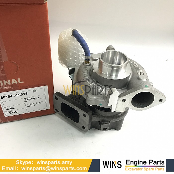 VHS1760E0012 VHS1760E0010 VHS1760E0011 Turbocharger 801644-5001S Kobelco