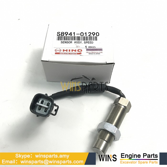 VHS894101290 894111280A 89411-1280 HINO J05E J08E P11C Revolution Speed Sensor