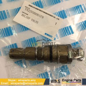 YN22V00034F1 YN22V00001F8 Kawasaki KMX15 Main CONTROL Relief Valve Kobelco