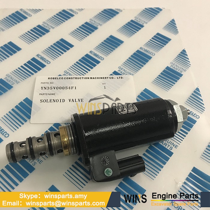 YN35V00054F1 LC10V01005F2 LC10V01005F4 HYDRAULIC PUMP SOLENOID VALVE Kobelco (3)