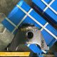 YR54D01002P1 2416N5867 TRACK U-BRACKET IDLER BRACKET Kobelco (2)