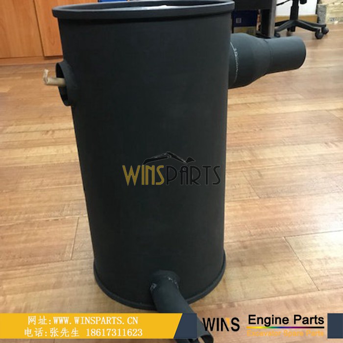 YT12P00013P1 ENGINE MUFFLER ASSEMBLY Kobelco SK75-8