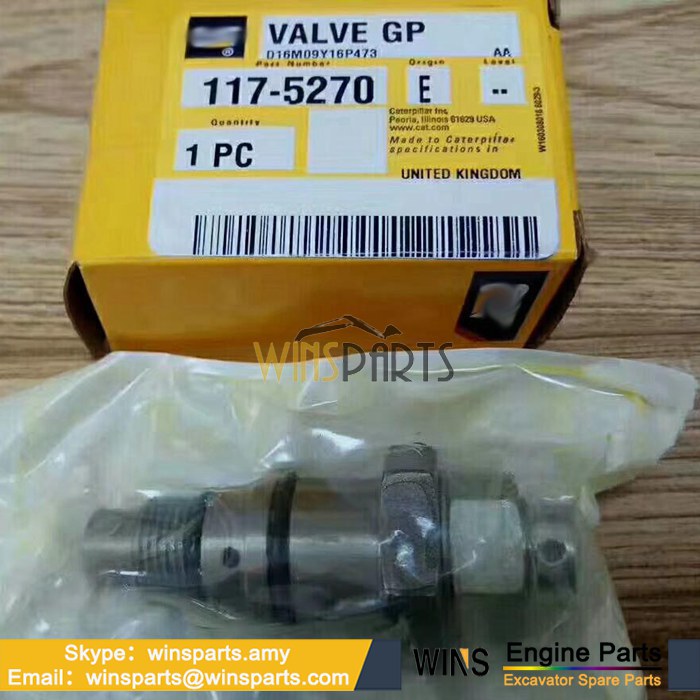 117-5270 1175270 VALVE GP-RELIEF Caterpillar