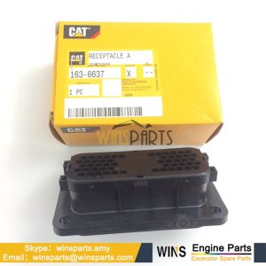 163-6637 1636637 CAT RECEPTACLE AS CONNECTOR Caterpillar