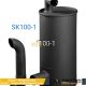 2427U1322 ENGINE MUFFLER Silencer FOR Kobelco SK100-3 SK100 MARK III