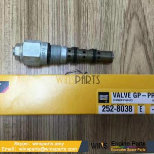 252-8038 2528038 PRESSURE REDUCING VALVE GP Caterpillar