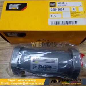 255-3084 2553084 VALVE GP BYPASS LINES RETURN FILTER Caterpillar
