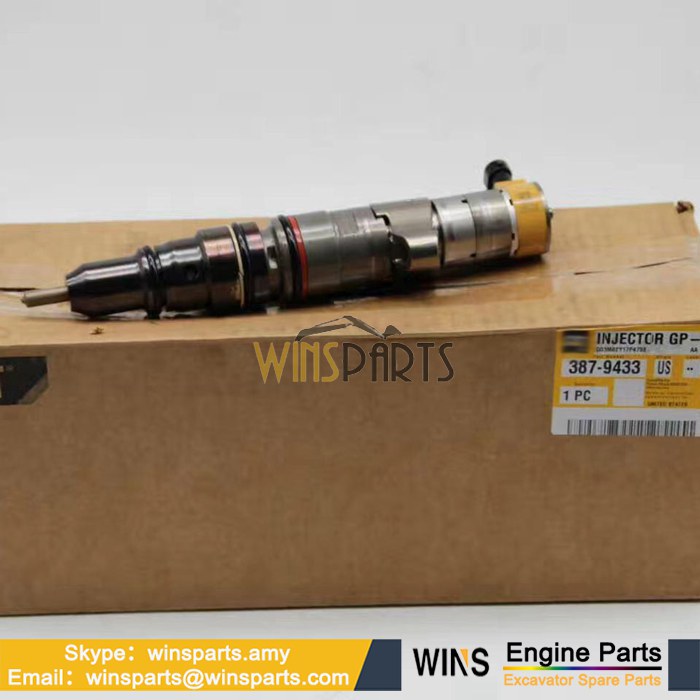 387-9433 3879433 10R-7222 10R7222 CAT C9 C-9 Fuel Injector Assembly Caterpillar (1)