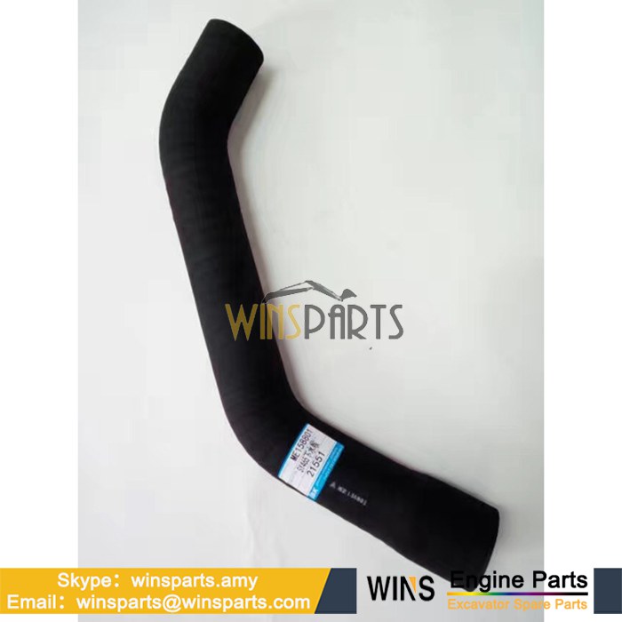 ME158079 ME158801 B230103005642 B230103005641 Mitsubishi 6d24 Engine Water Pump Hose Kobelco SANY (3)