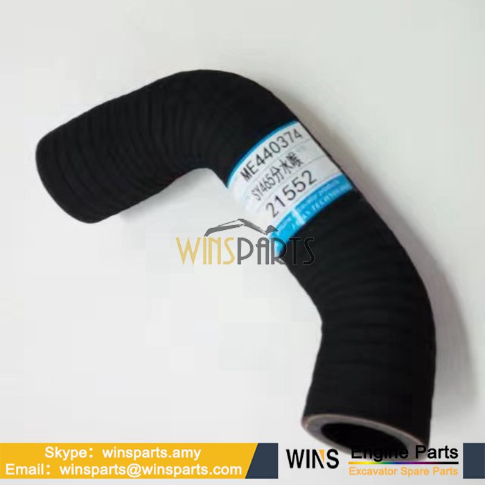 ME442247 RADIATOR HOSE Water RUBBER Turbo Kobelco