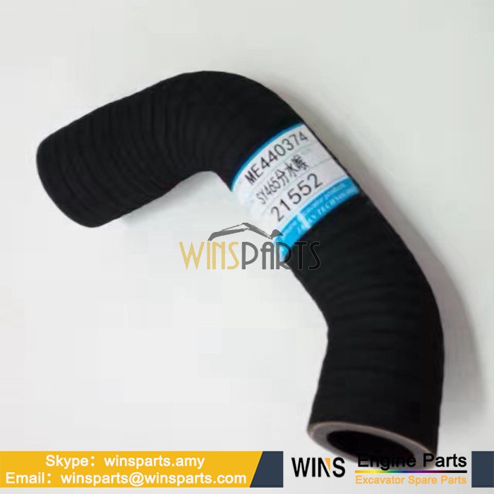 VAME440374 ME440374 Mitsubishi 6D24 Hydraulic Hose Rubber Tube Kobelco