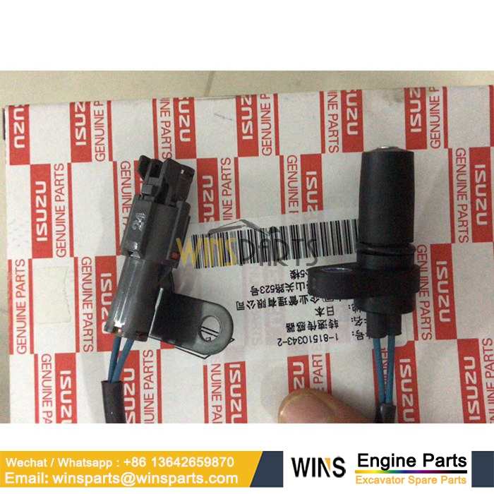 1-81510343-2 1815103432 1-81510-343-2 181510-3432ISUZU 6hk1 6bg1 Crankshaft Speed Sensor REVOLUTION FLYWHEEL