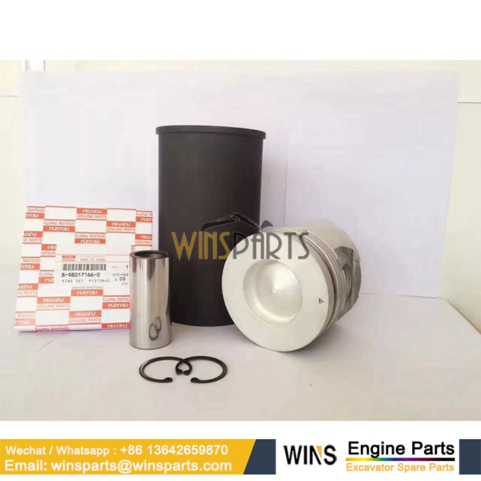 1-87813767-1 8-94391603-0 8-94391602-0 8-98017166-0 ISUZU 4HK1 Engine Piston Liner Kit