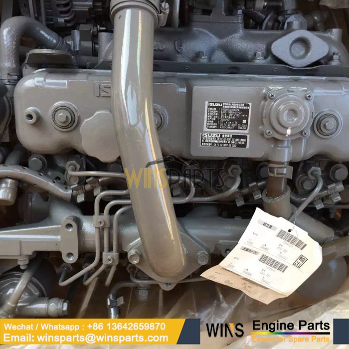 4444166 4405285 4470255 ISUZU 4JG1 Complete Engine Assembly 4JG2 Engine Motor ASSY Hitachi (4)