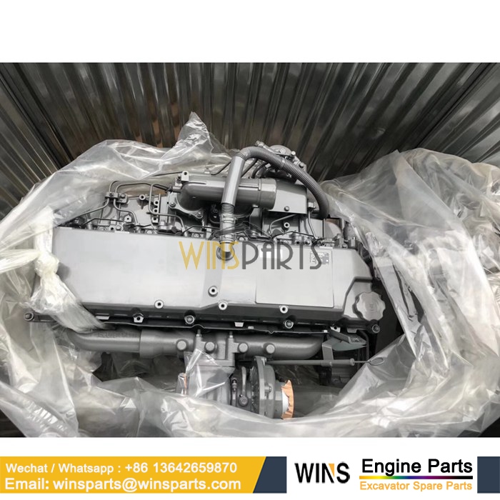 Kobelco SK330 SK330LC SK330-6E SK330LC-6E SK330-6E SK330LC-6E Mitsubishi 6D16 Complete Engine Assembly (1)