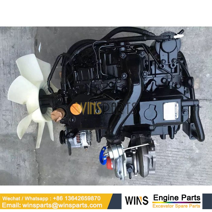 YANMAR 4TNV98 4D98 Complete Engine Assembly 4TNV98T-SFN Engine Motor ASSY (2)