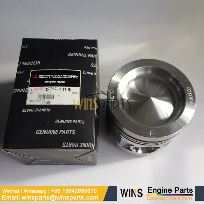 32F17-40100 324-4159 32F1740100 3244159 CA3244159 CAT C6.4 ENGINE PISTON Mitsubishi S6KT Caterpillar (1)