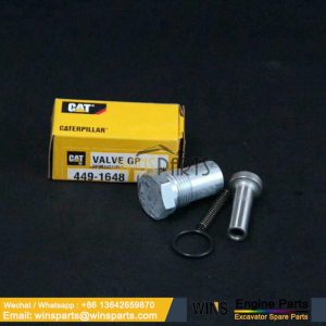 449-1648 4491648 CAT C3.3B C2.6 Engine CHECK VALVE Caterpillar