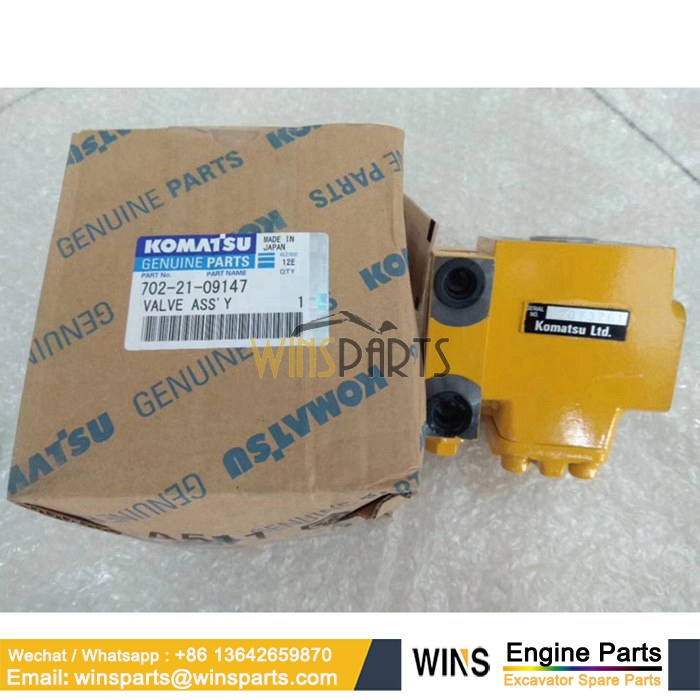 702-21-09147 702-21-09146 702-21-09145 Collecting Self Reducing Valve KOMATSU