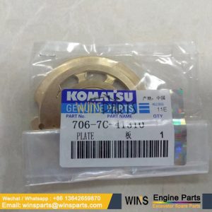 706-7C-41310 7067C41310 Plate Valve Cylinder Block KOMATSU