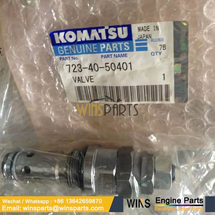 723-40-50401 7234050401 RELIEF VALVE ASSY Komatsu