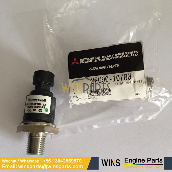 Genuine Mitsubishi D04fr ENGINE Boost Pressure Sensor HONEYWELL MLH050PGB13A 180054590-28