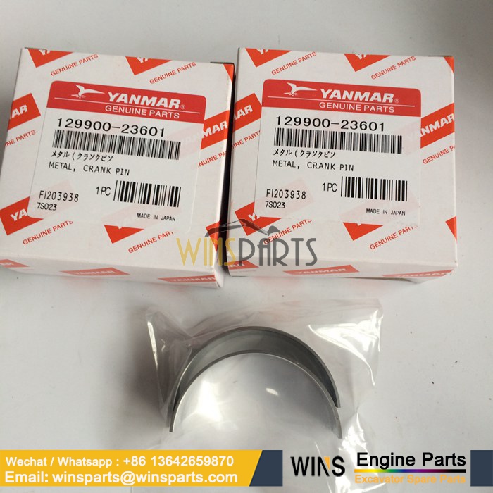 129900-23601 YM129900-23601 Yanmar CRANKPIN METAL BEARING ASSY Hitachi