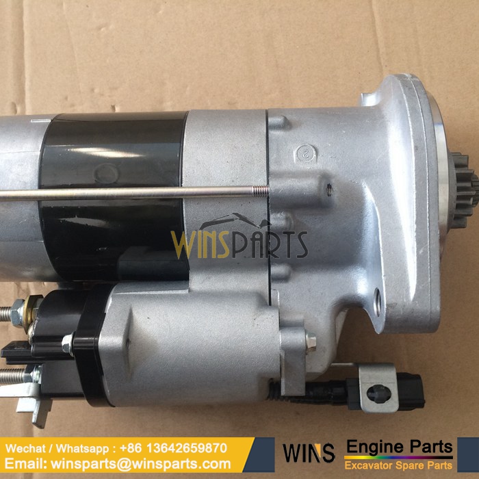 28100-E0080 VH28100E0080 28100E0080 HINO J05E J08 ENGINE STARTER MOTOR 24V 5kW Kobelco (1)