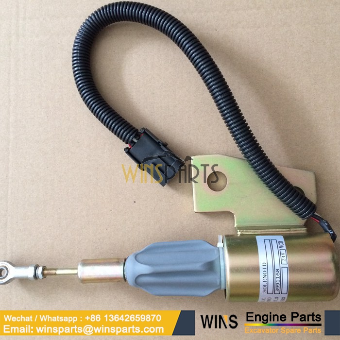 Válvula Solenoide De Parada 3991167, Para Motor Cummins 4BT, Adecuada Para Excav