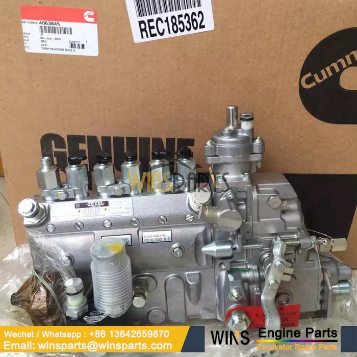 4063845 101600-3780 Cummins Fuel Injection ASSY 6B5.9 6BT5.9 Hyundai