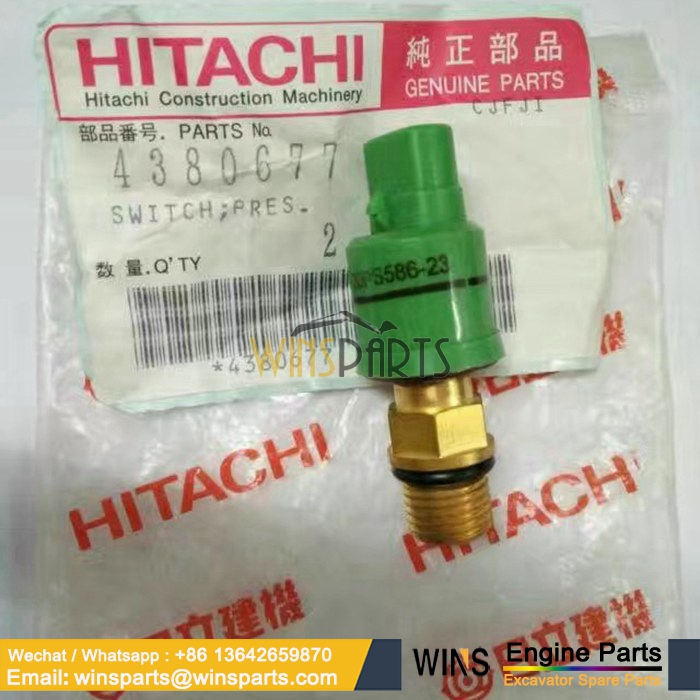 4380677 AT215109 PROPEL PRESSURE SENSOR SWITCH John Deere Hitachi