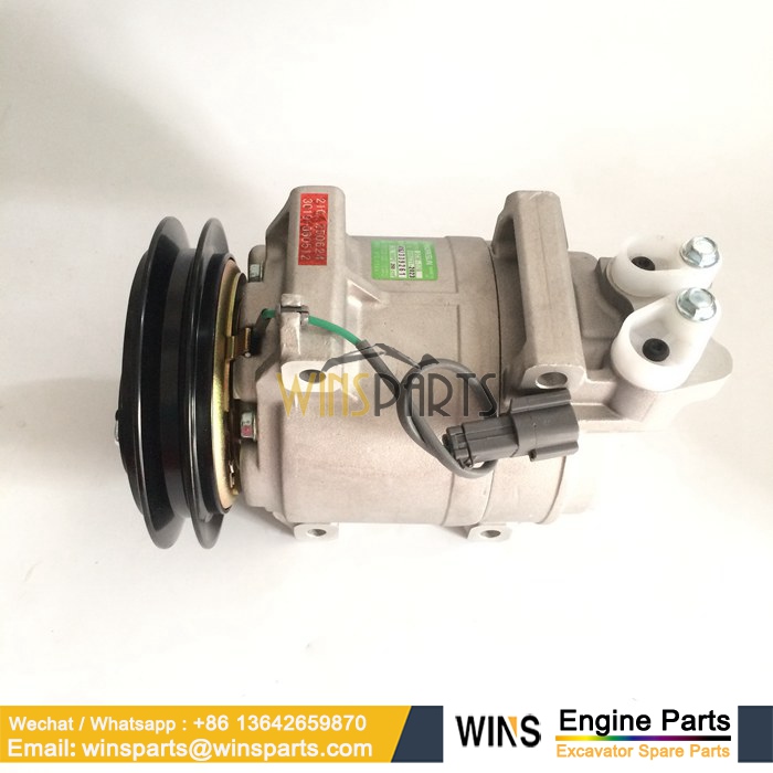 4710206 AIR CONDITIONER COMPRESSOR Hitachi Wheeled Excavator Spare Parts (1)