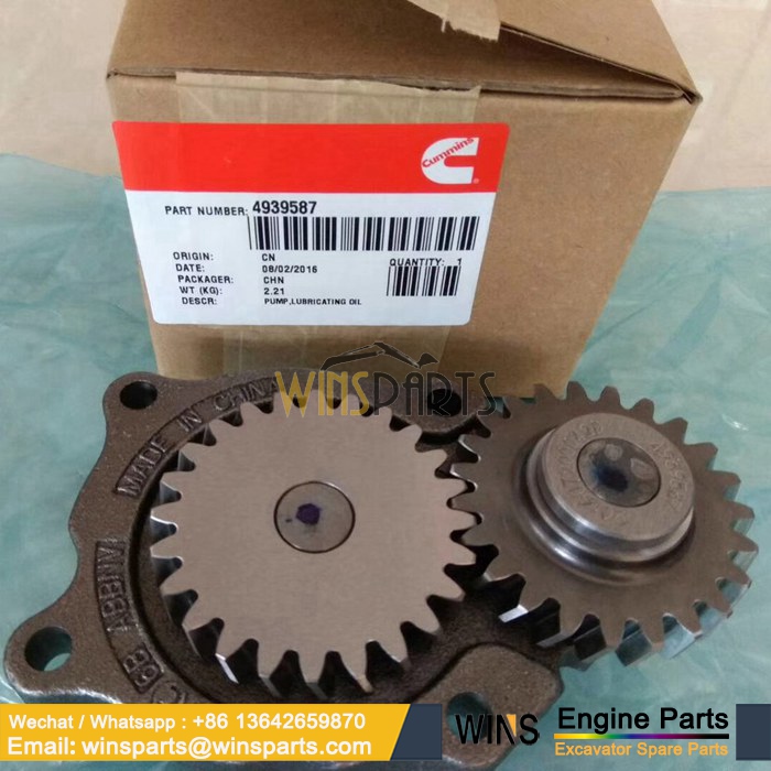 4939587 3926203 Cummins 6B 6BTA 6BTAA Engine Oil Pump