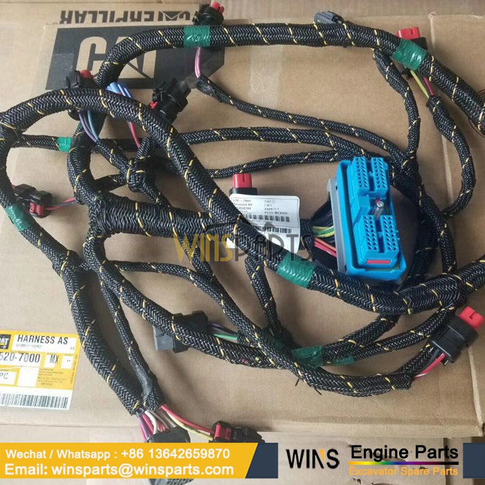 520-7000 5207000 CAT Engine Wiring Harness Assembly Electronic Control Caterpillar