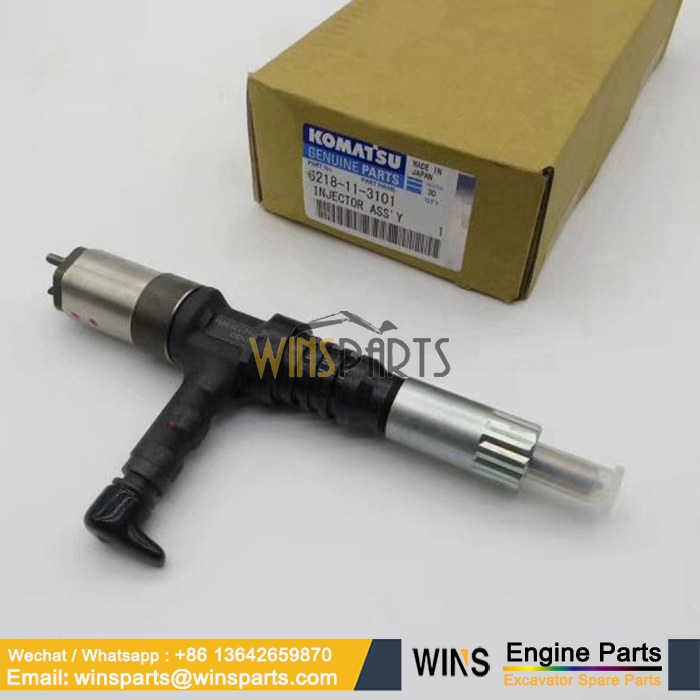 6218-11-3101 6218-11-3110 6218-11-3100 Diesel Common Rail Fuel Injector Komatsu