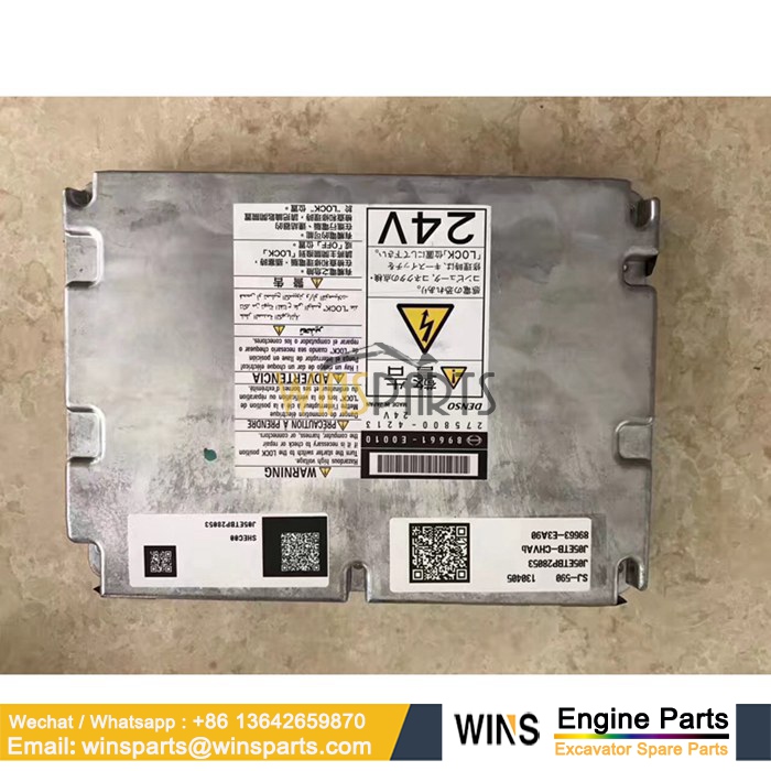 8-98153-051-1 898153-0511 8-98153051-0 8981530510 ISUZU AH4HK1XYSA-01 4HK1 ENGINE CONTROL UNIT ECU Controller Hitachi (3)