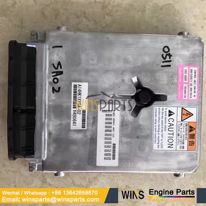 8-98153051-1 8981530511 ISUZU AH4HK1XYSA-01 4HK1 ENGINE CONTROL UNIT ECU Controller Hitachi (5)