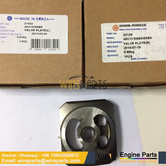 Rexroth A8V55 A8V59 A8V80 A8V86 A8V107 A8V115 A8V172 Valve plate