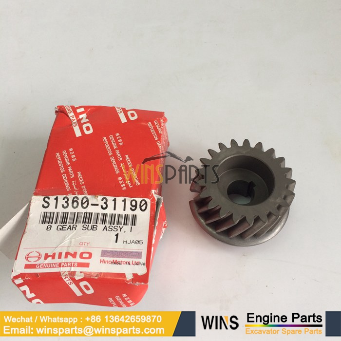 S1360-31190 VHS136031190 VH136031190A HINO J05E ENGINE FUEL Pump Drive GEAR