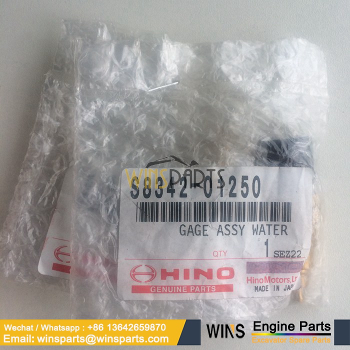 S8342-01250 VHS834201250 VH834201250A HINO J05E J08E P11C ENGINE Water Temp SENSOR