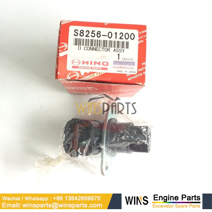 VHS825601200 VH825601200A 82560-1200A S8256-01200 825601200A HINO ENGINE ELEC CONNECTOR (4)