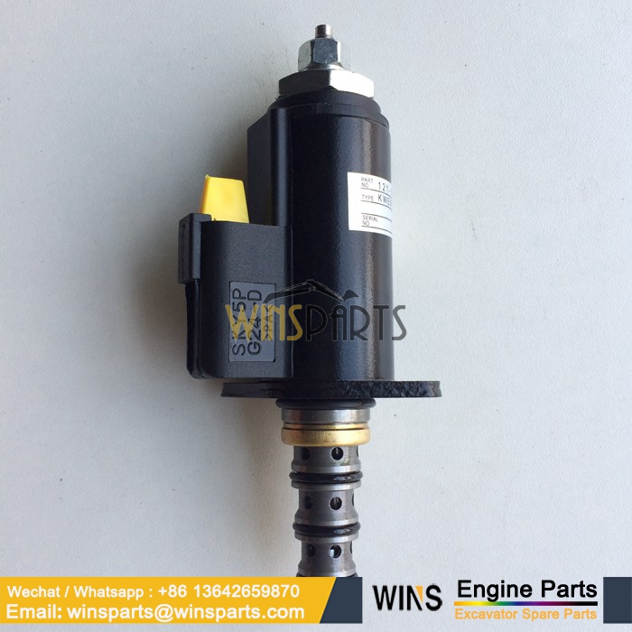 121-1491 KWE5K-31/G240DA30 Kawasaki Hydraulic Solenoid Valve Caterpillar